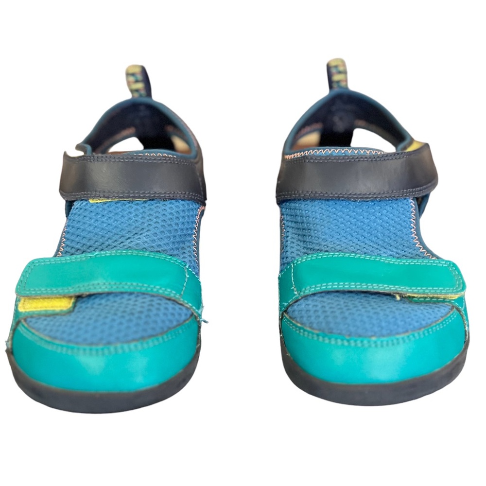 Teva Kid’s Sandals Size 2 Hurricane Seekado blue and green Water Shoes Unisex